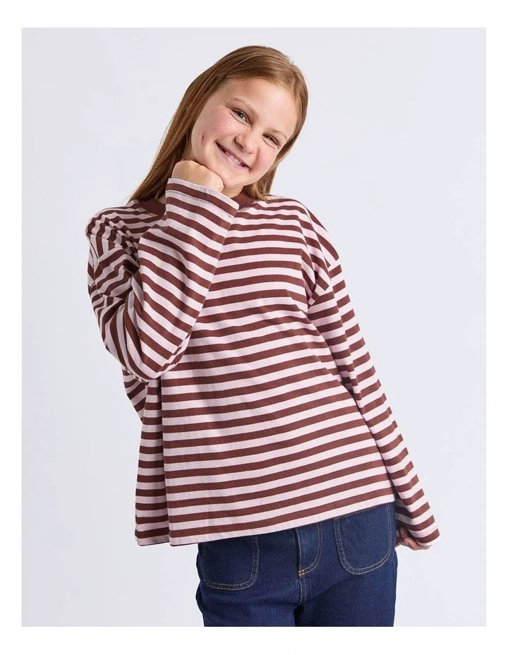 EVE GIRL BROOKLYN STRIPE LONG SLEEVE