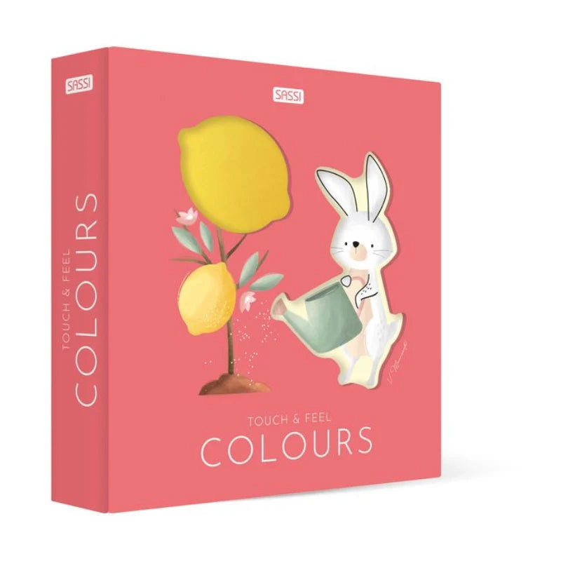 SASSI TOUCH & FEEL POCKET BOOK - COLOURS