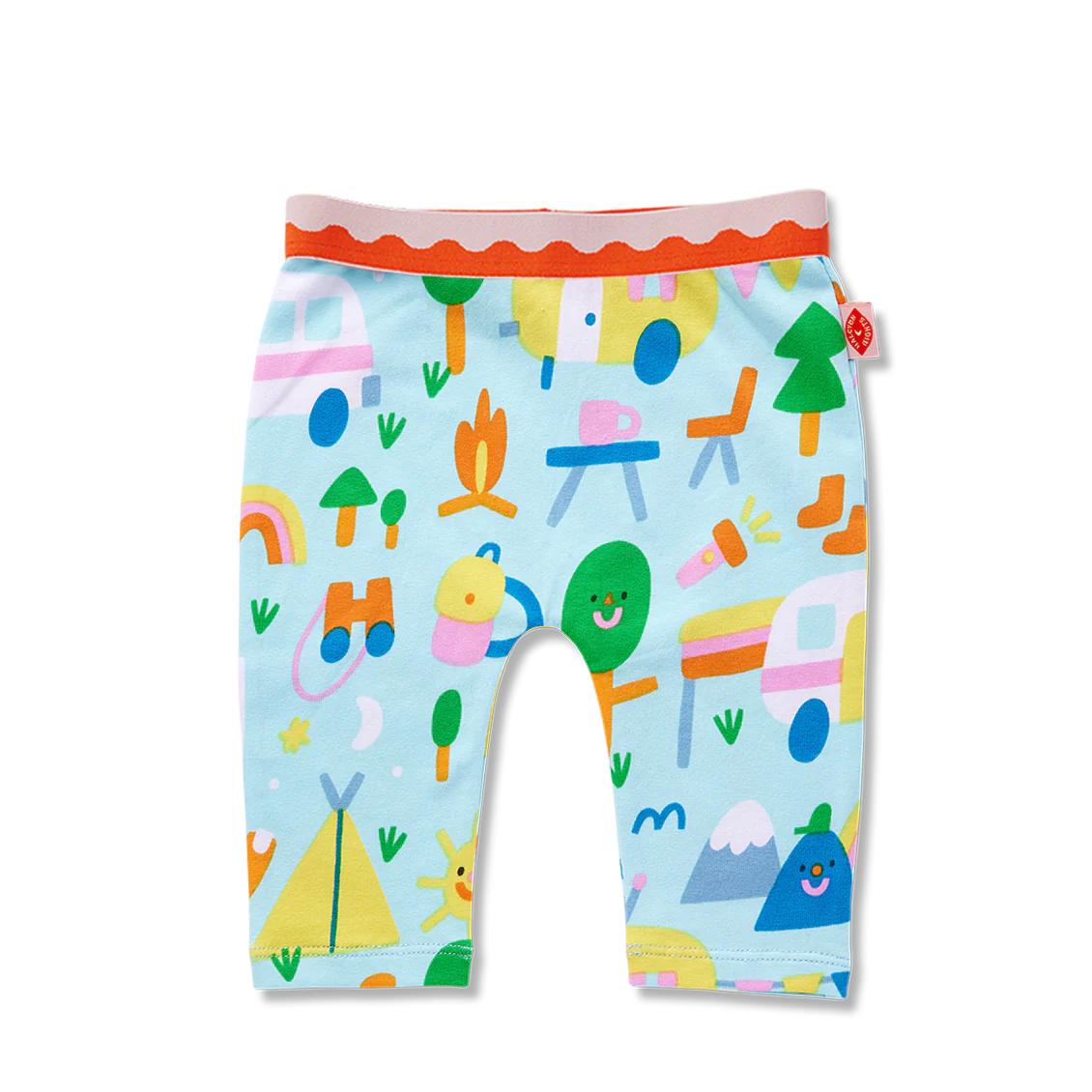 HALCYON NIGHTS HAPPY CAMPERS BABY LEGGINGS