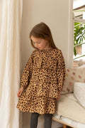 ALEX & ANT FROU FROU DRESS - LEOPARD