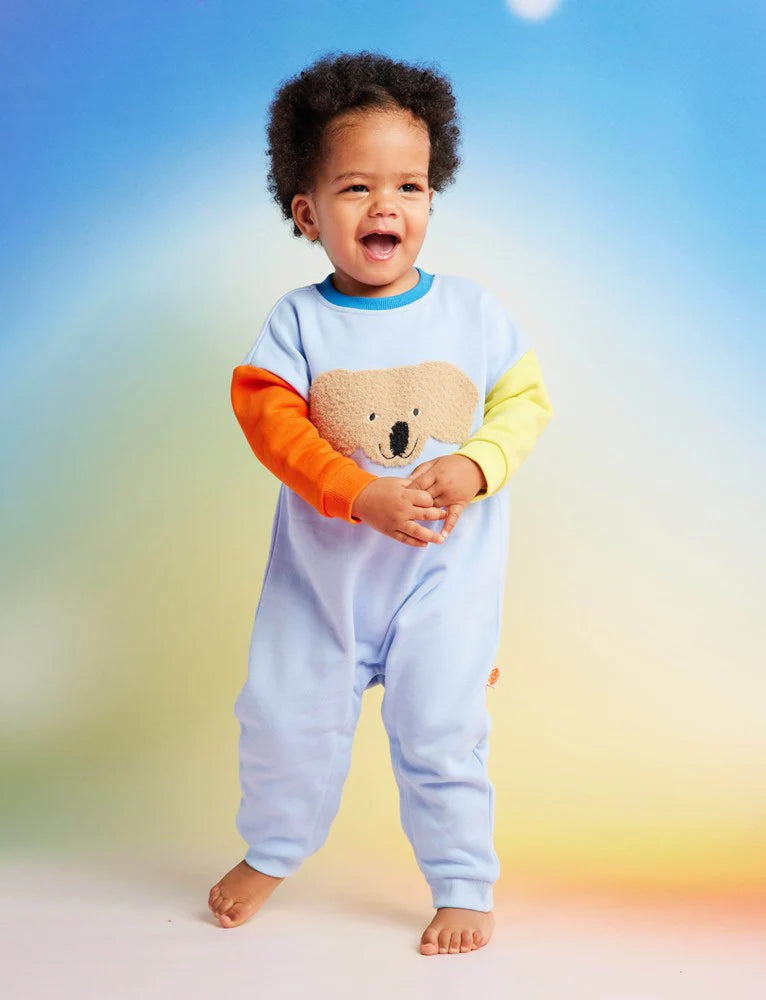 HALCYON NIGHTS LITTLE BILLABONG LIGHT BLUE JUMPSUIT
