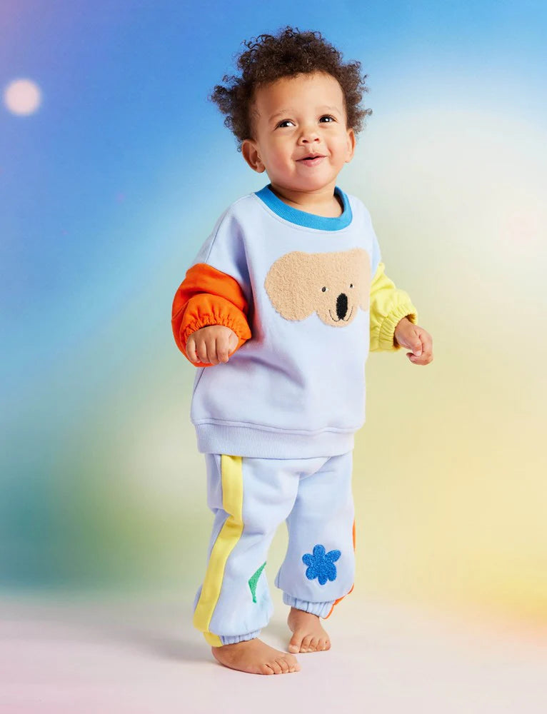 HALCYON NIGHTS LITTLE BILLABONG LIGHT BLUE TRACKPANT