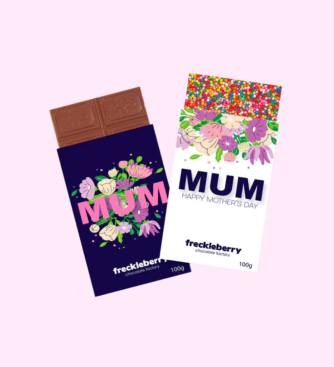 FRECKLEBERRY MILK CHOC BLOCKS - MUM