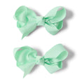 BABY GREEN BOW SMALL PAIR