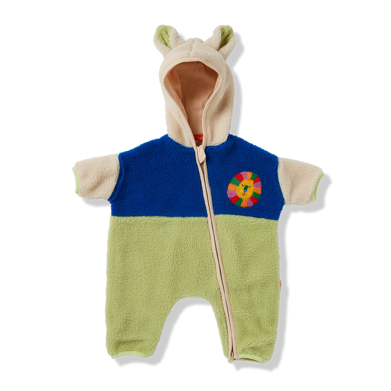 HALCYON NIGHTS LION SHERPA JUMPSUIT