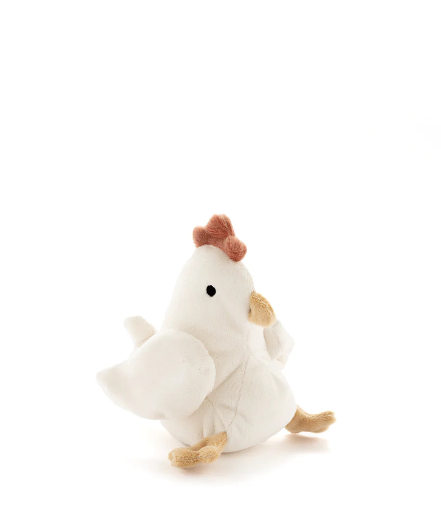 NANY HUCHY HENRIETTA THE HEN RATTLE CREAM