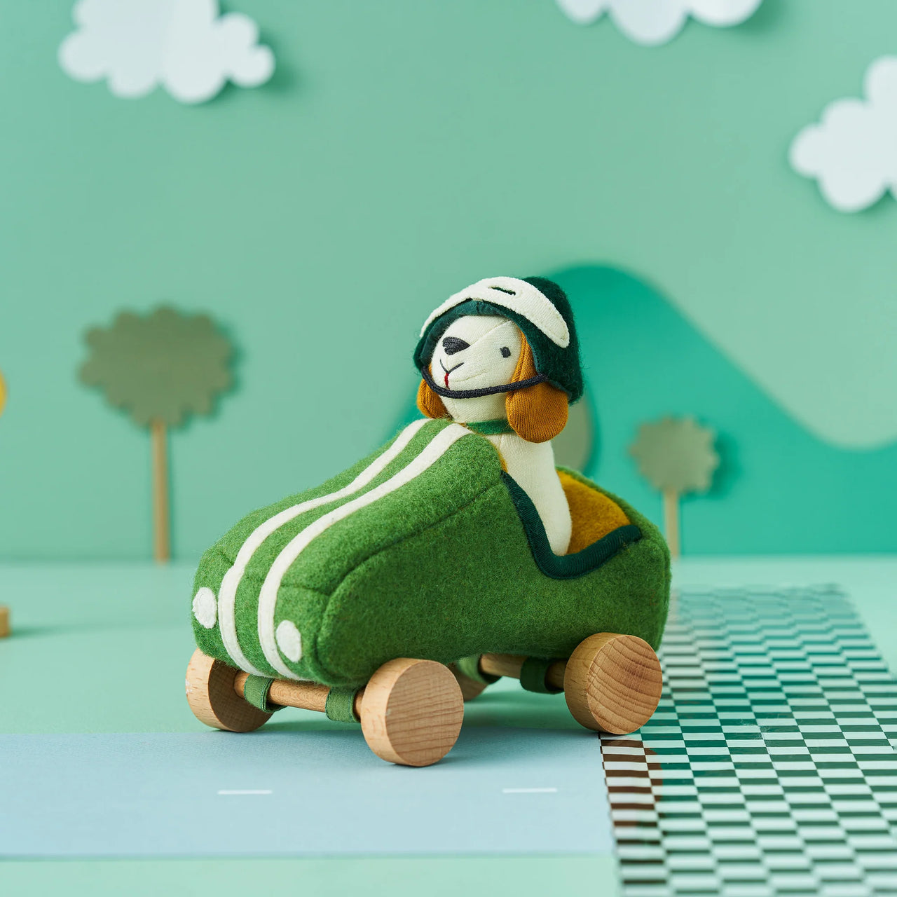 OLLI ELLA HOLDIE DOG-GO - RACER-GREEN