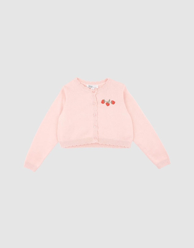 BEBE POPPY ORGANIC CARDIGAN