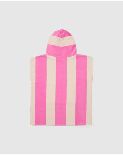 CRYWOLF HOODED TOWEL CANDY STRIPE