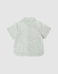 FOX & FINCH CROC PRINT SHIRT 3-7YRS