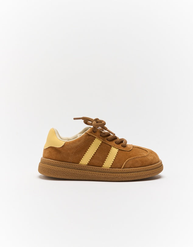 WALNUT LUCA SNEAKER - TAN