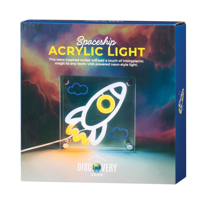 ACRYLIC LIGHT SPACESHIP