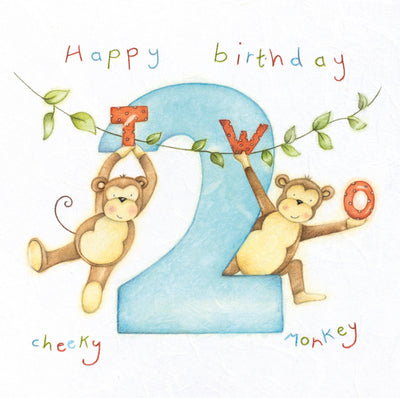 BERNIE PARKER DESIGN HB AGE 2 CHEEKY MONKEY