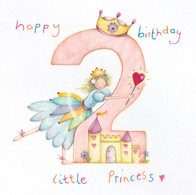 BERNIE PARKER DESIGN HB AGE 2 LITTLE PRINCESS CARD