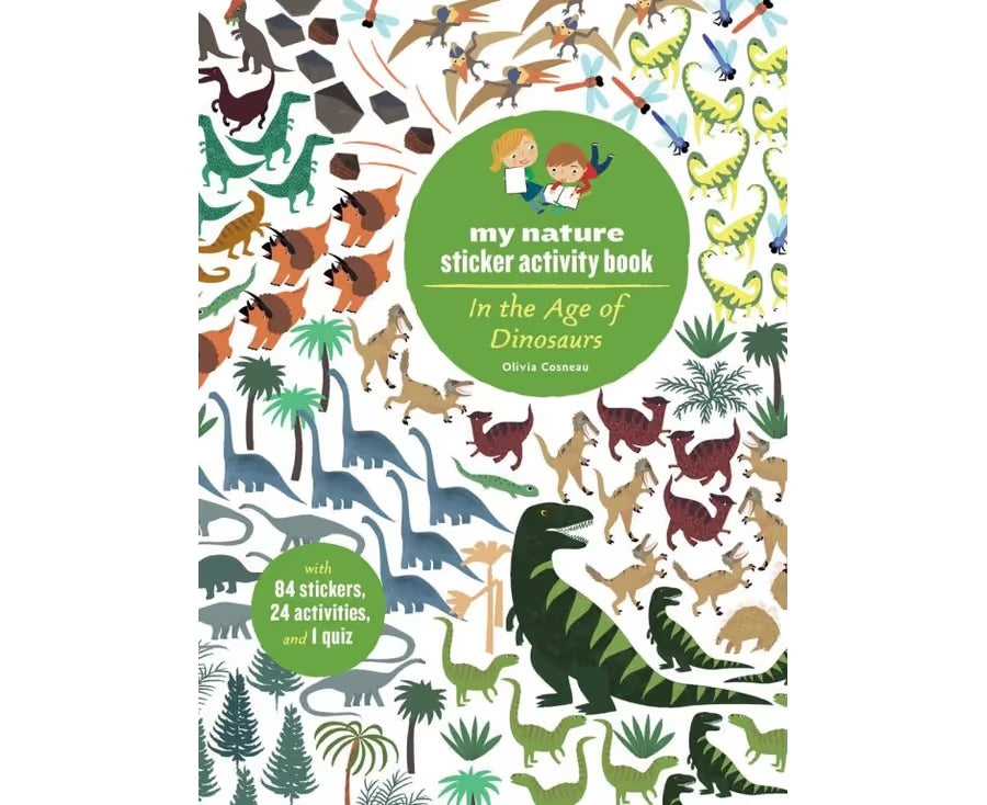 MY NATURE STICKER ACTIVITY BOOK-IN THE AGE OF DINOSAURS
