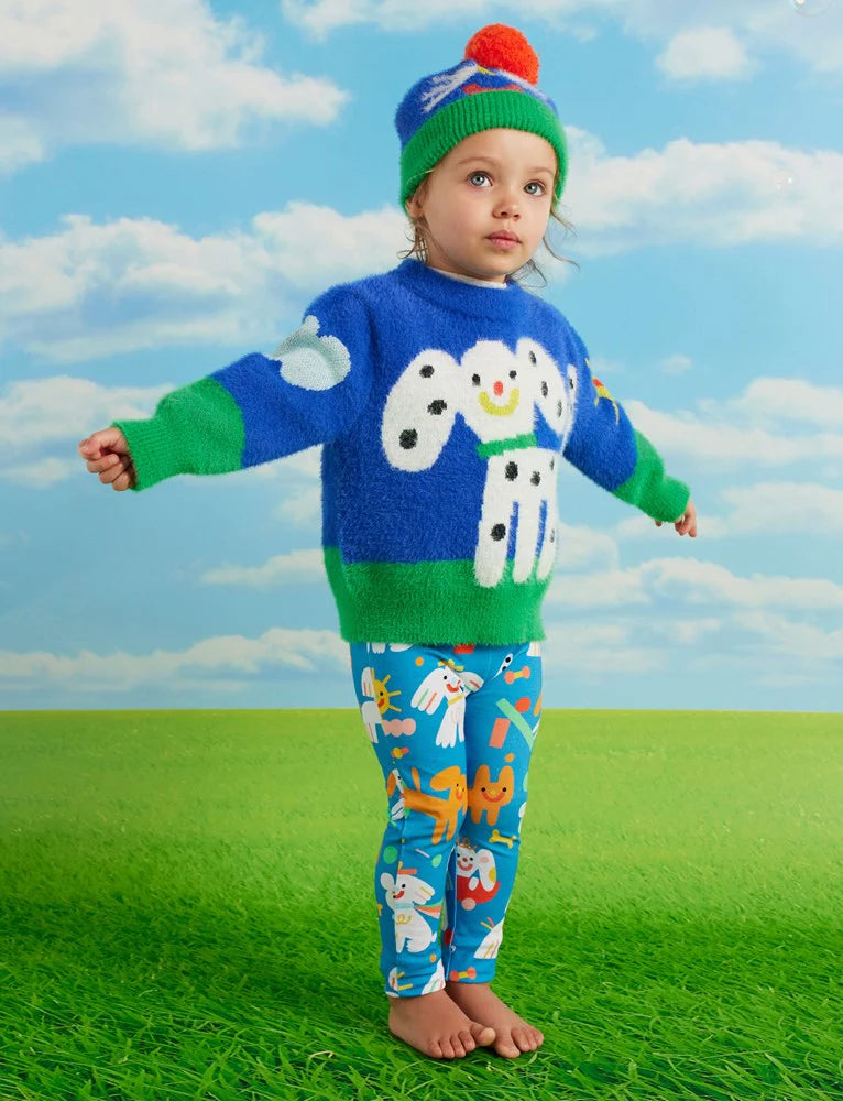 HALCYON NIGHTS PUPPY PARK BABY LEGGINGS