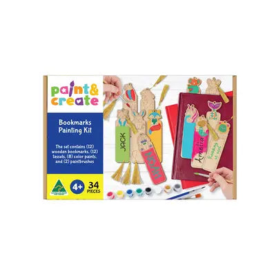 PAINT & CREATE - BOOKMARKS PAINTING KIT