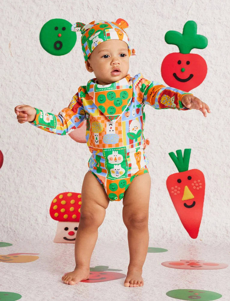 HALCYON NIGHTS POCKET PATCH LS BODYSUIT