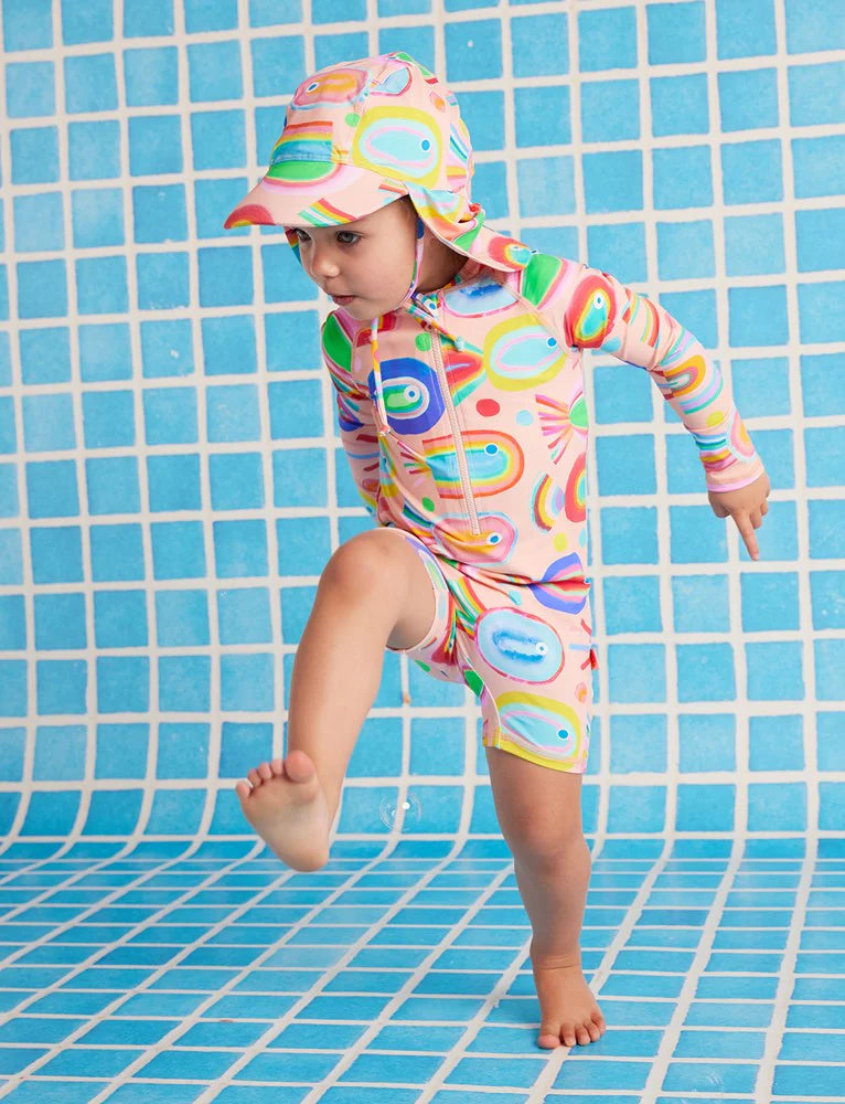 HALCYON NIGHTS LONG SLEEVE RASH SUIT FANCY FINS