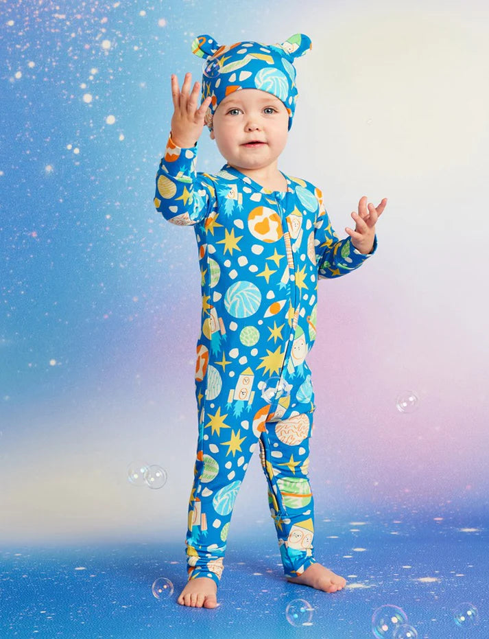 HALCYON NIGHTS SEE YOU IN SPACE LS ROMPER