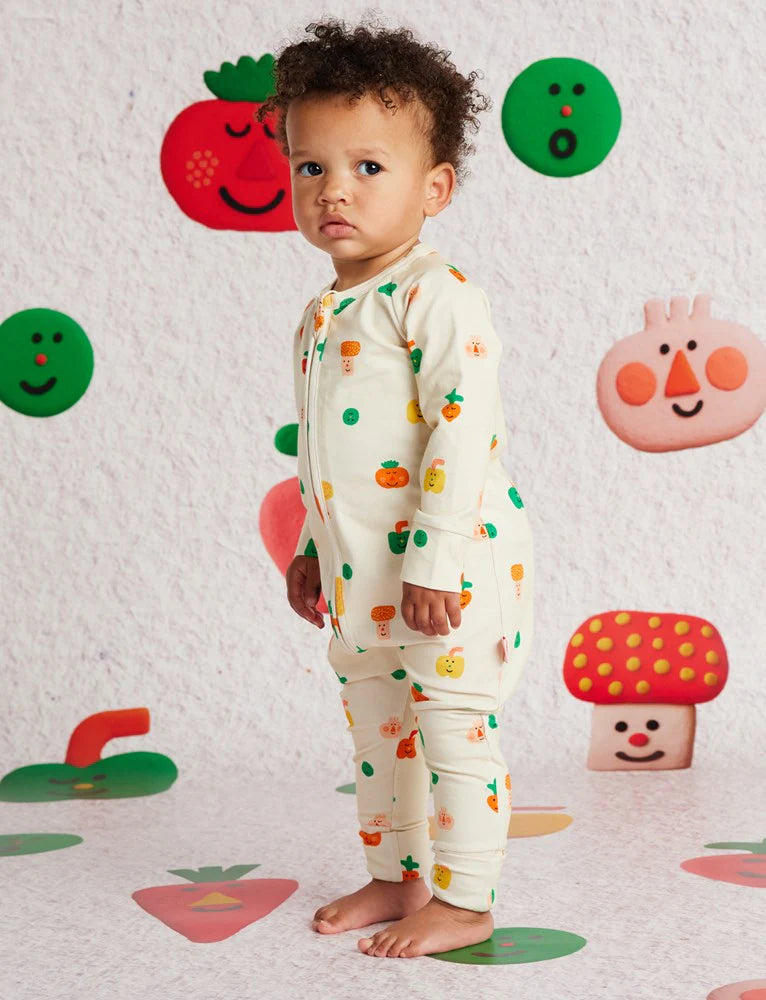 HALCYON NIGHTS TEENY TINY VEG LS ROMPER
