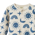 NATURE BABY HENLEY PYJAMA SUIT TWILIGHT PRINT