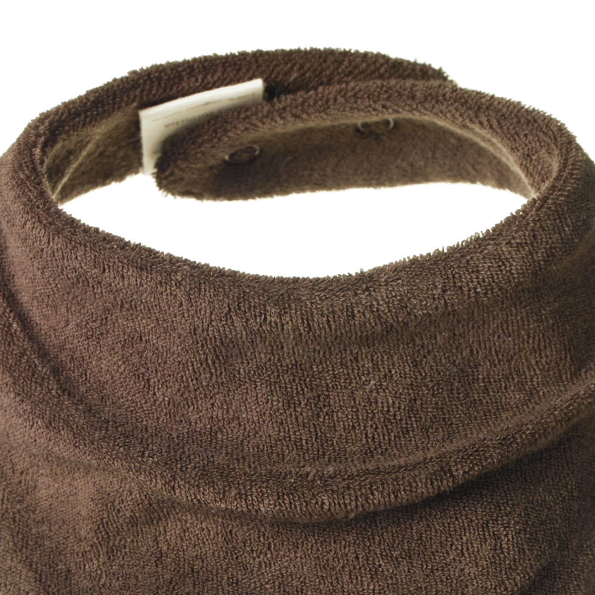 NATURE BABY TRIANGLE TERRY BIB PINECONE