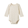 NATURE BABY LS BODYSUIT POINTELLE ASTER FLORAL