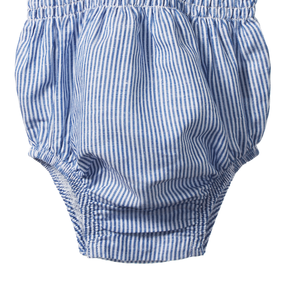 NATURE BABY ARIE SHORTS LINEN BLUE STRIPE