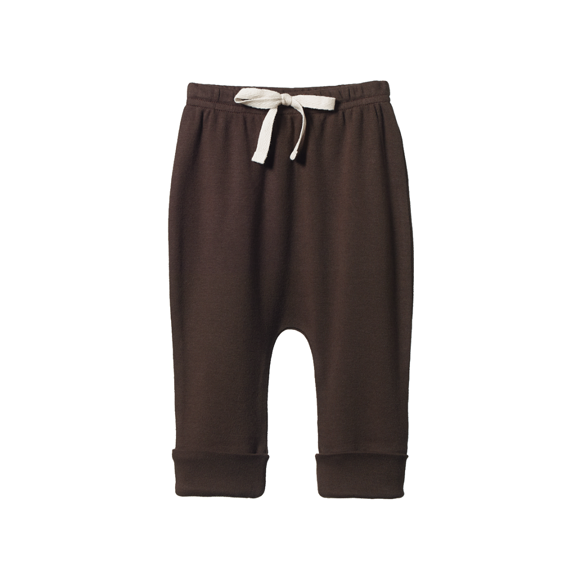 NATURE BABY DRAWSTRING PANTS PINECONE