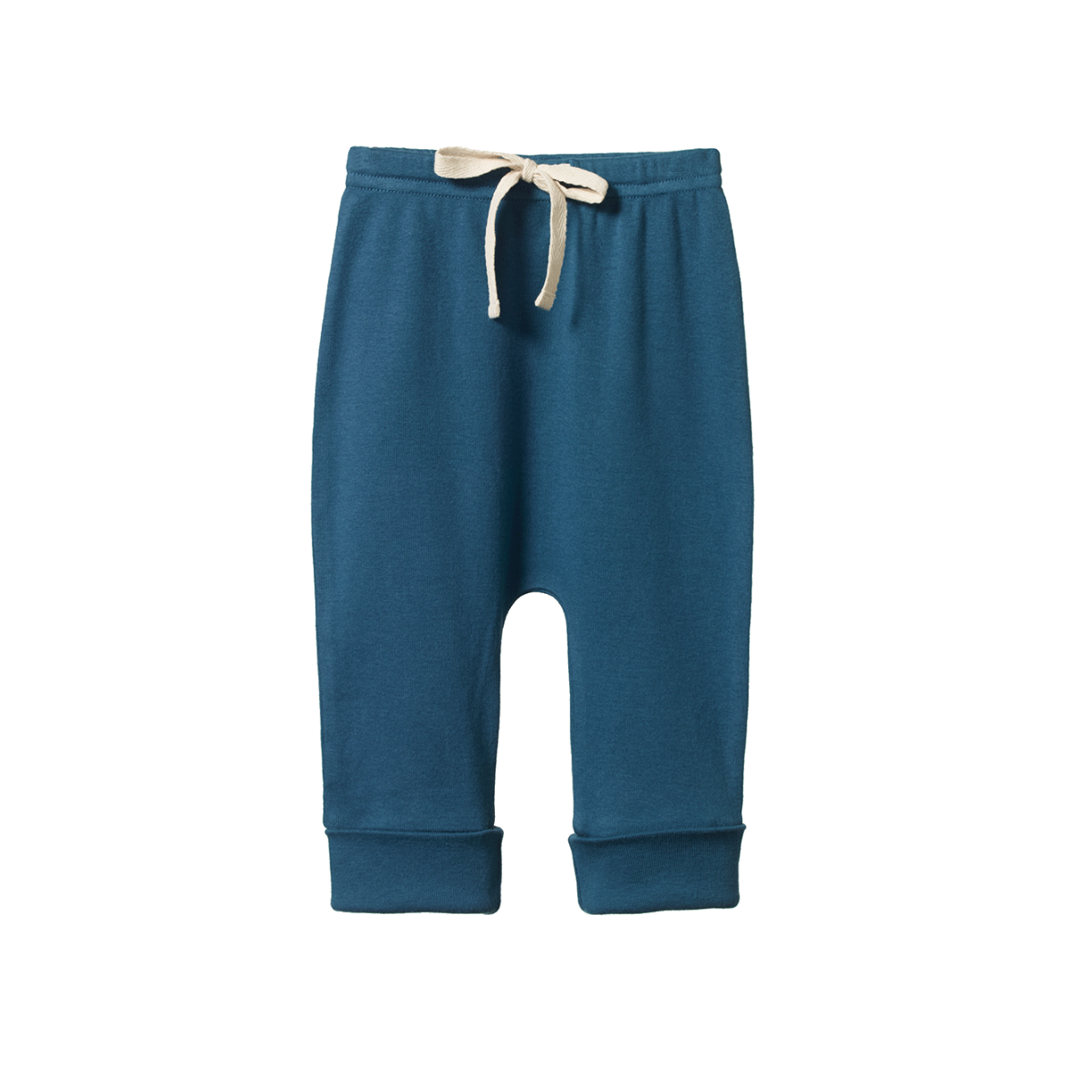 NATURE BABY DRAWSTRING PANTS TEAL
