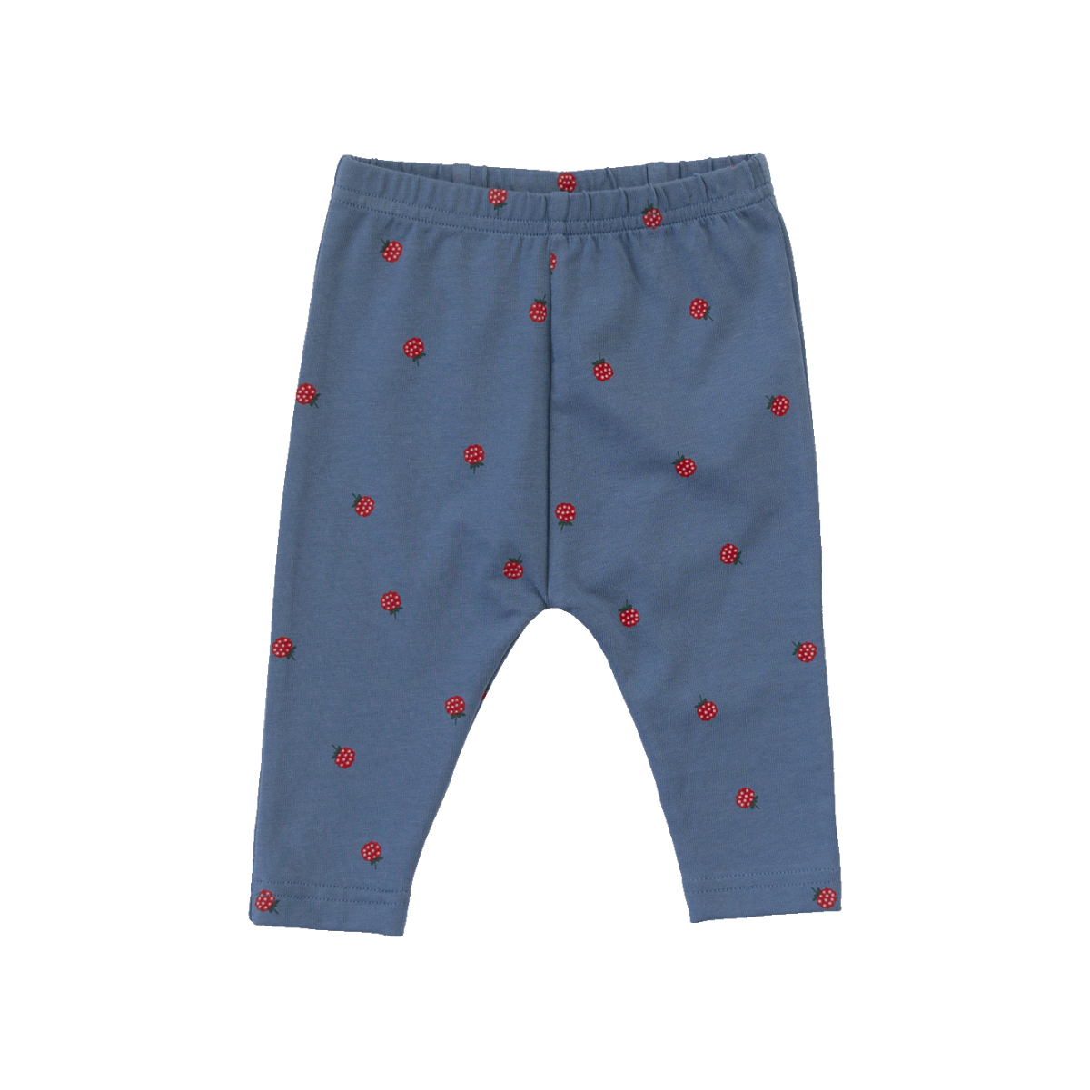 NATURE BABY LEGGINGS RASPBERRY BLUE PRINT