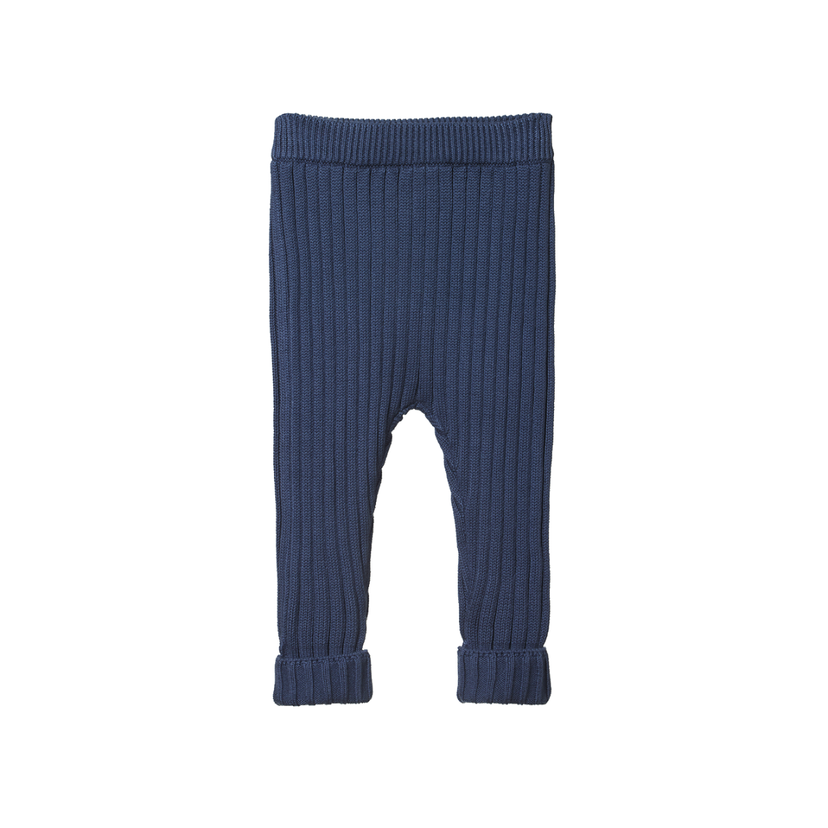 NATURE BABY LOUI PANTS COTTON KNIT VINTAGE INDIGO