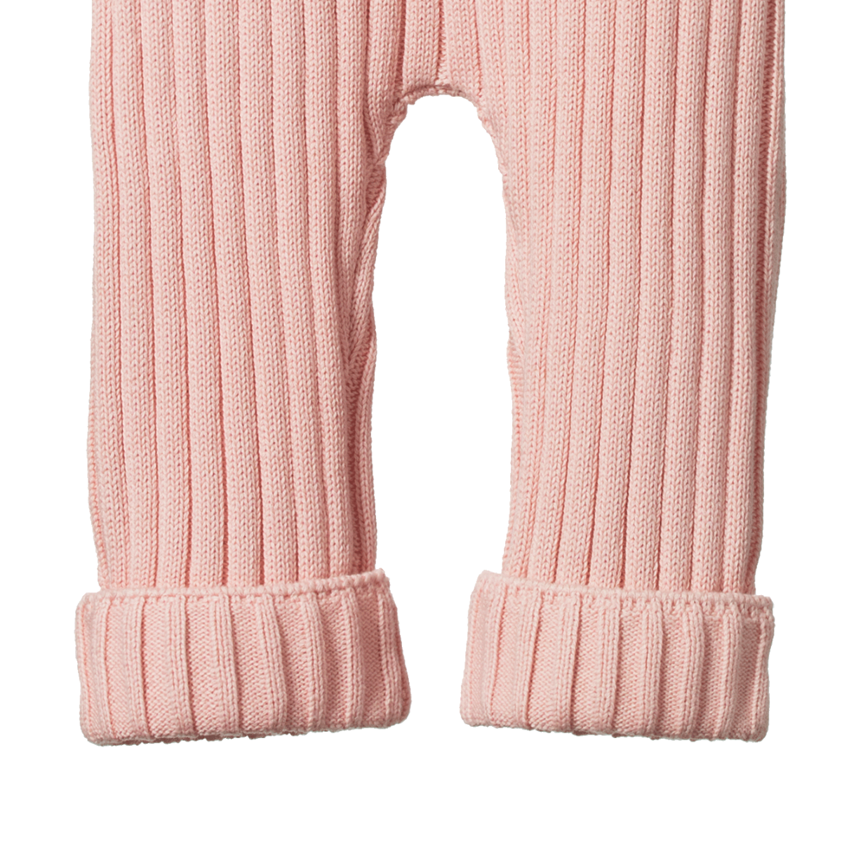 NATURE BABY LOUI PANTS COTTON KNIT ROSE BUD