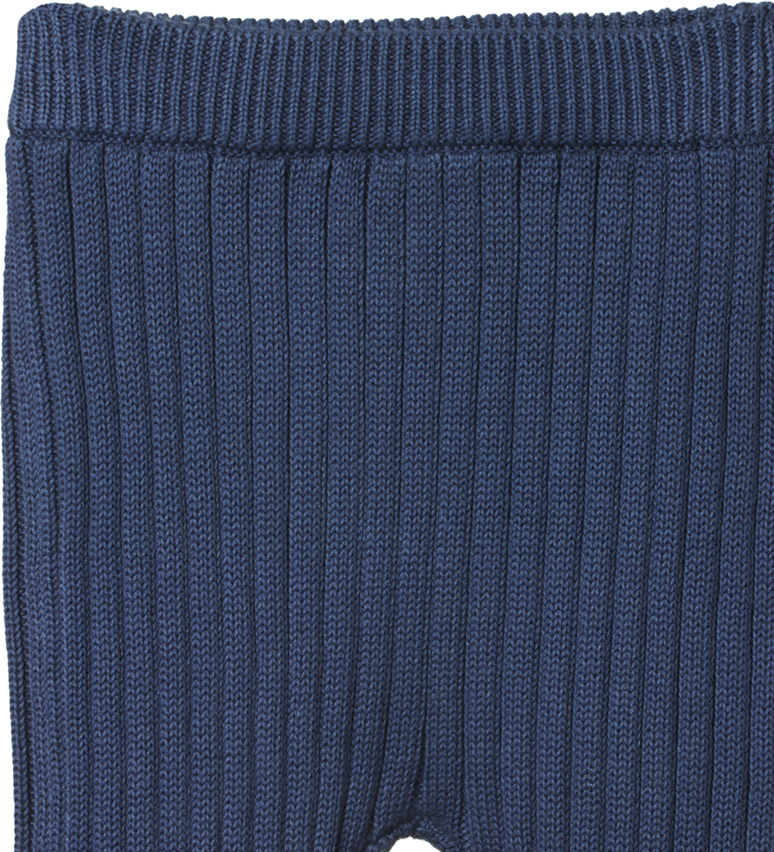NATURE BABY LOUI PANTS COTTON KNIT VINTAGE INDIGO