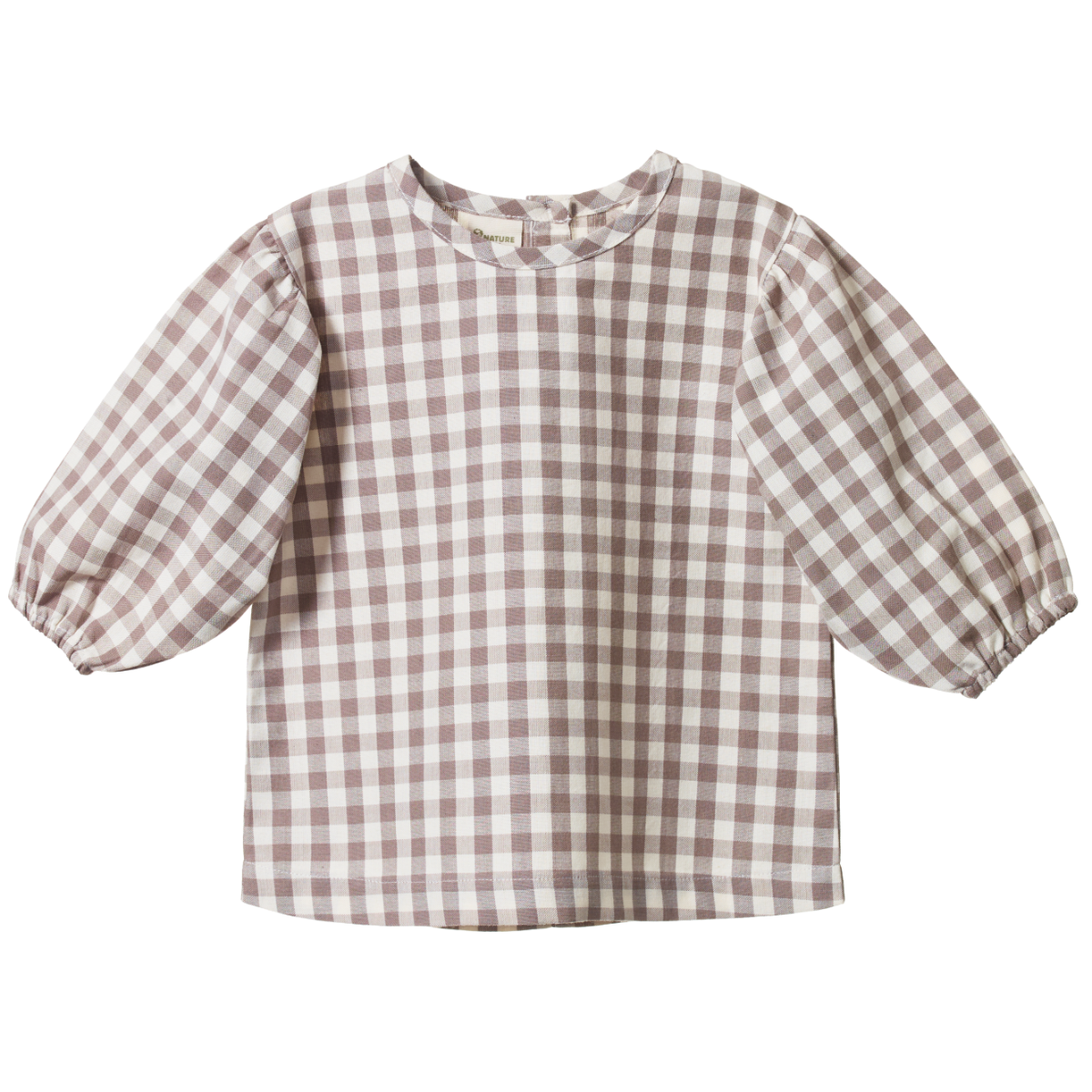 NATURE BABY ELODIE BLOUSE CUB CHECK
