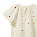 NATURE BABY FAYE TEE POLKA DOT DUSKY PRINT