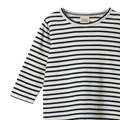 NATURE BABY RIVER TEE NAVY SAILOR STRIPE