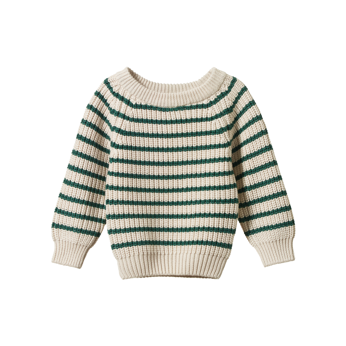 NATURE BABY BILLY JUMPER PINE SAILOR STRIPE
