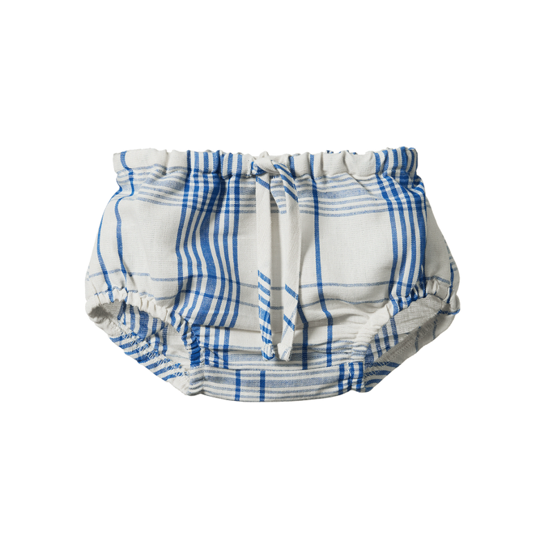 NATURE BABY ARIE SHORTS LINEN CLYDE CHECK