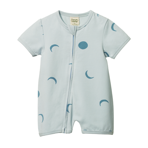 NATURE BABY SUMMER DREAMLANDS SUIT LUNAR BLUE PRINT