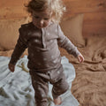 NATURE BABY 2 PC LONG SLEEVE WAFFLE PYJAMAS TWINKLE PRINT