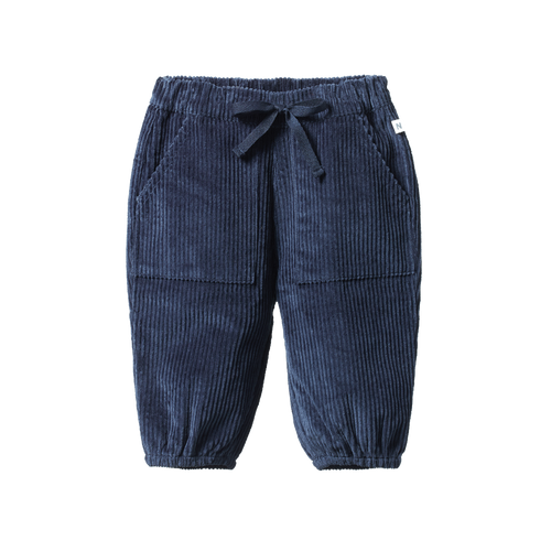 NATURE BABY FRANKIE CORD PANTS NAVY