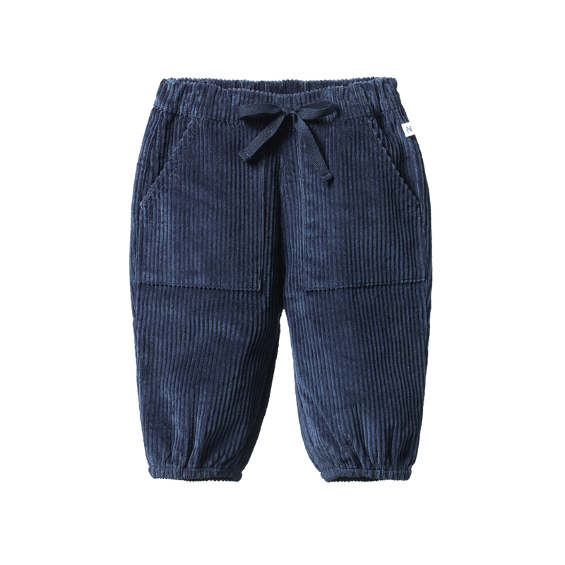 NATURE BABY FRANKIE CORD PANTS NAVY