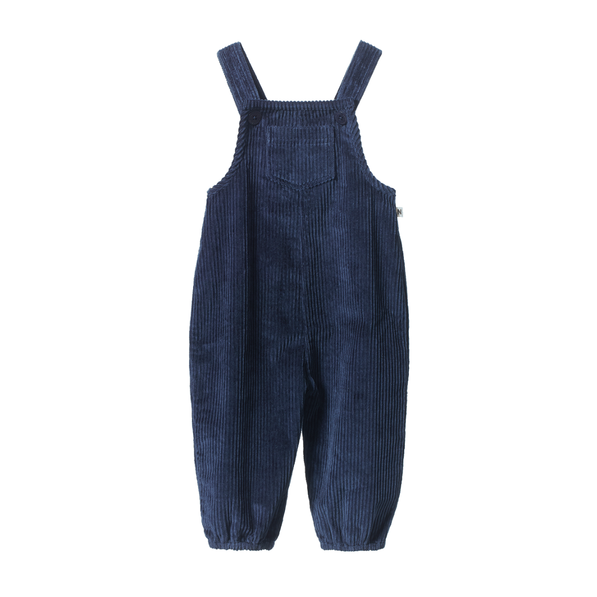 NATURE BABY TIPPER OVERALLS NAVY
