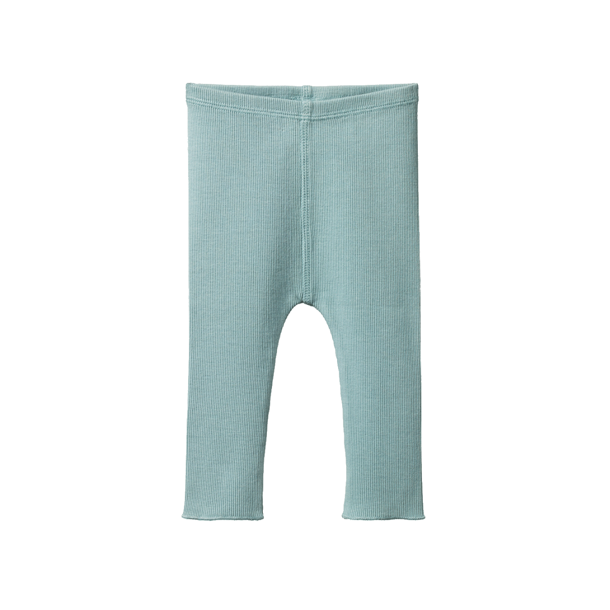 NATURE BABY HONEY PANTS COTTON RIB POWDER BLUE