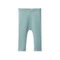 NATURE BABY HONEY PANTS COTTON RIB POWDER BLUE