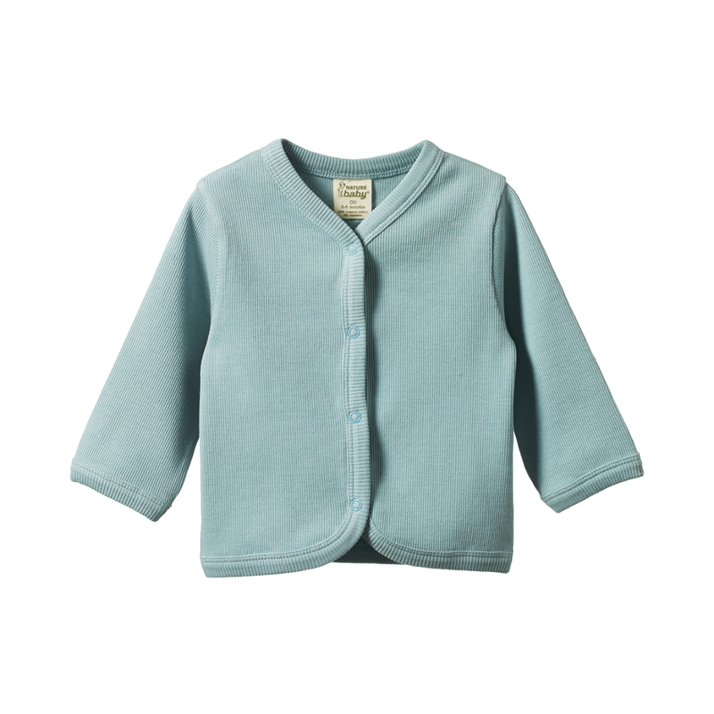 NATURE BABY BEBE CARDIGAN POWDER BLUE