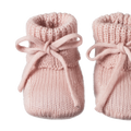 NATURE BABY TEDDY BOOTIES ROSE DUST