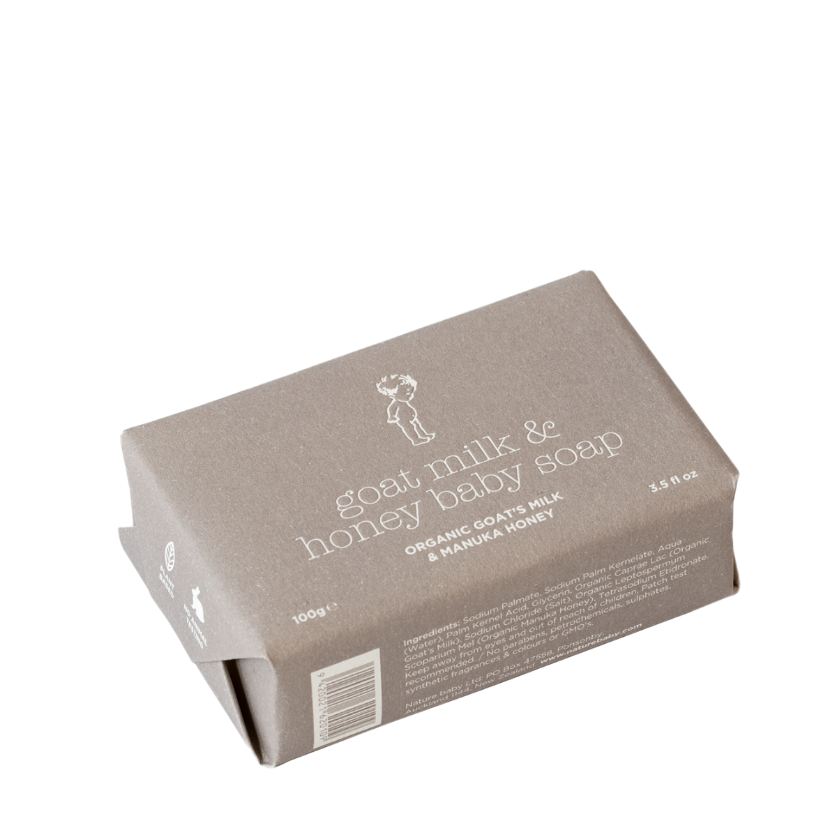 NATURE BABY ORGANIC GOATS MILK & HONEY SOAP